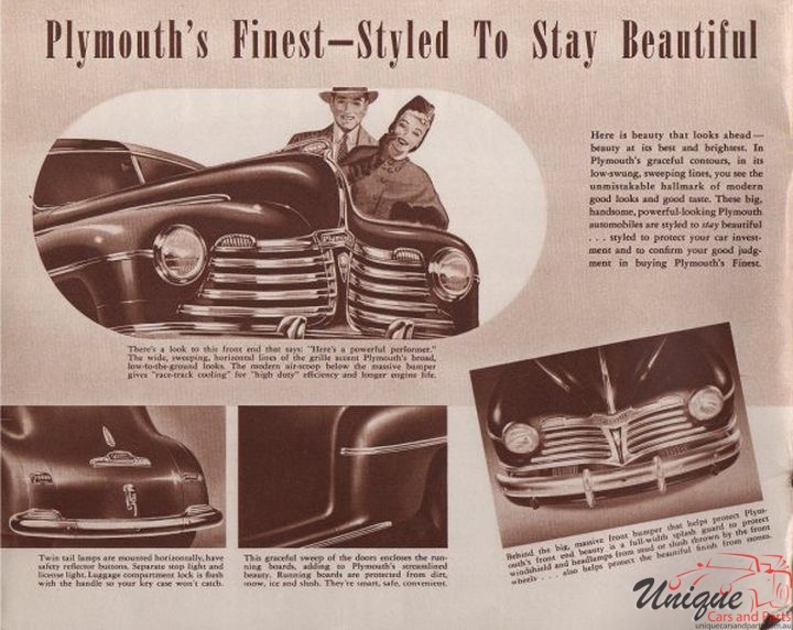 1942 Plymouth Brochure Page 8